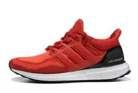 new running with adidas chaussures ultra boost rouge chine